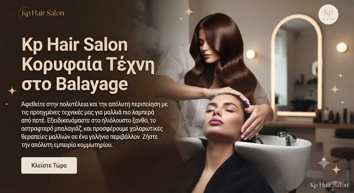 Επαγγελματικά προϊόντα περιποίησης για βαμμένα μαλλιά balayage, όπως σαμπουάν χωρίς θειικά άλατα, μάσκα ενυδάτωσης και θερμοπροστατευτικό έλαιο.