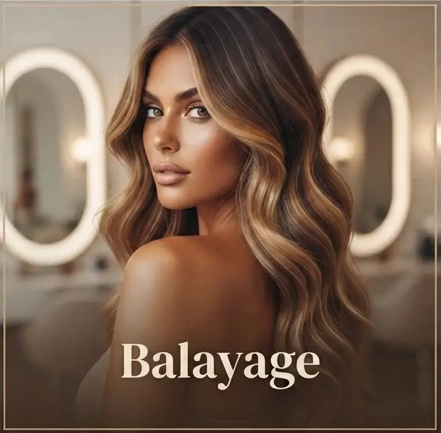Εξειδικευμένο Balayage για φυσική λάμψη στο KP Hair Salon Αθήνα